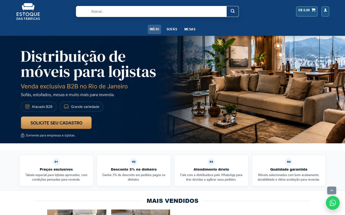 Miniatura do site Estoque das Fábricas RJ