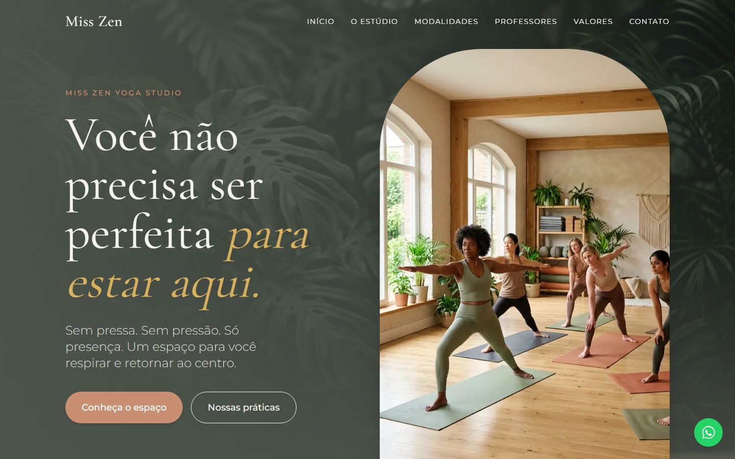 Miniatura do site Estúdio de Yoga